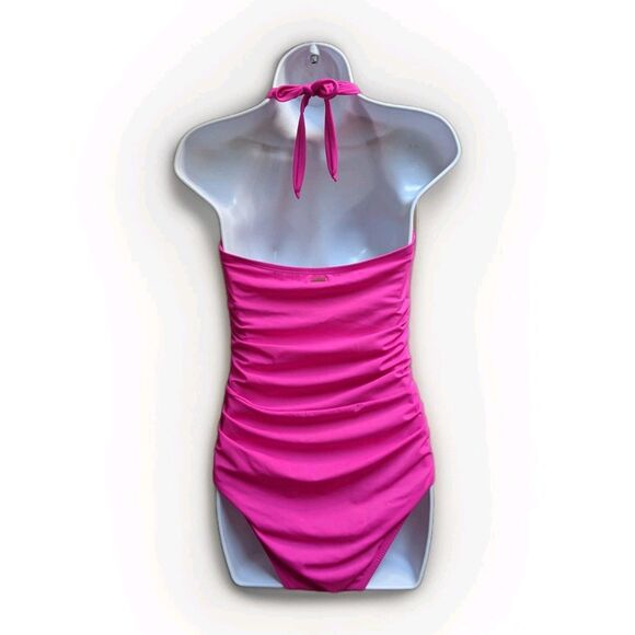 Victoria's Secret Pink Unforgettable One-Piece Swimsuit L 36D Beach Sexy Resort - Picture 6 of 11